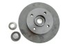 Диск гальмівний (задній) Citroen C4 II/Peugeot 308 08- (249х9) (+ABS) (з підшипником) Solgy 208026 (фото 1)
