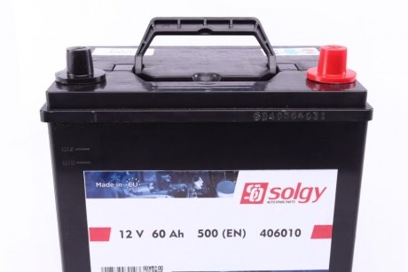 Стартерная батарея (аккумулятор) Solgy 406010