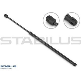 Пружина газова NISSAN Primera 06/96-01/02 STABILUS 7587GS