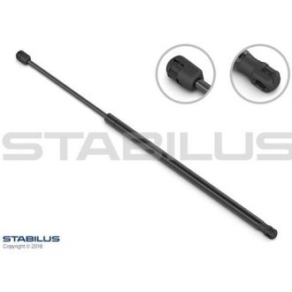 Амортизатор багажника, F=700N, L=45.5см, H=11.5см STABILUS 8534TD