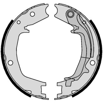 Тормозные колодки барабанные STARLINE BC 01062