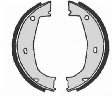 Тормозные колодки барабанные STARLINE BC 04685