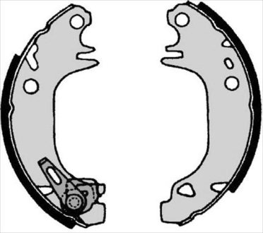 Тормозные колодки барабанные STARLINE BC 04930