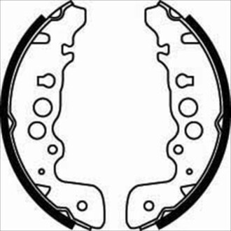 Гальмівні колодки барабанні STARLINE BC 07470