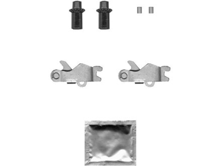 Рем-кт тормозных колодок STARLINE BC PR200