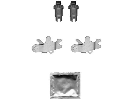 Рем-кт тормозных колодок STARLINE BC PR202