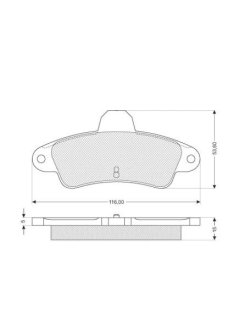 Тормозные колодки дисковые STARLINE BD S111