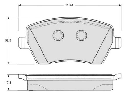 Тормозные колодки дисковые NOTE STARLINE BD S331