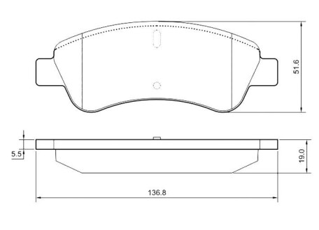 Тормозные колодки дисковые STARLINE BD S842P