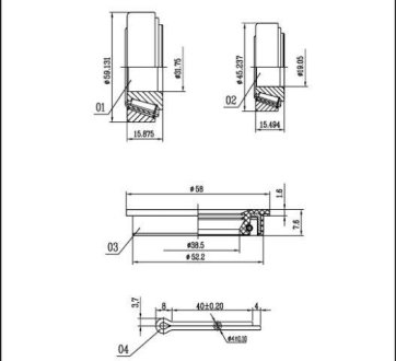 Подшипник колесный STARLINE LO 00523