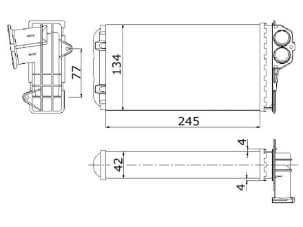 Радиатор отопления STARLINE PE6199