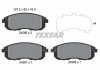 Тормозные колодки FIAT/NISSAN/SUZUKI Cedici/Cube/SX4 "F "01>> TEXTAR 2428001 (фото 1)