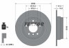 Диск тормозной BMW 5(E39) "R D=298mm "95-"04 TEXTAR 92076603 (фото 1)