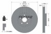 Диск гальмівний передн Прав (без маточини) LEXUS GS, IS II, IS III, RC 2.0-4.6 04.05- TEXTAR 92147900 (фото 1)