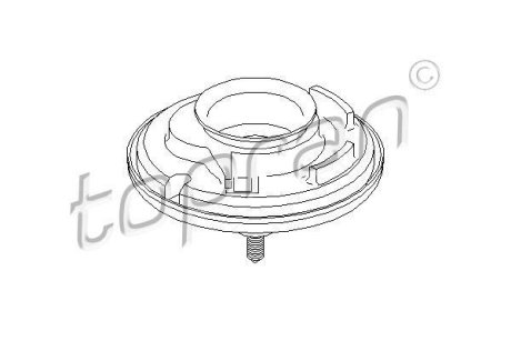 Тарелка пружины TOPRAN / HANS PRIES 108299