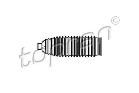 Пыльник рулевой рейки TOPRAN / HANS PRIES 109440
