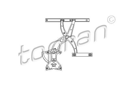Стеклоподъемник TOPRAN / HANS PRIES 110557