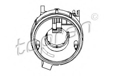 Кільце з контактною пластиною TOPRAN / HANS PRIES 112409