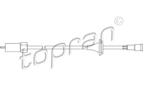 Трос спідометра TOPRAN / HANS PRIES 202220