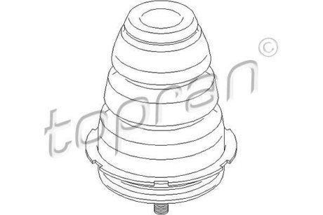 Буфер, амортизація TOPRAN / HANS PRIES 721803