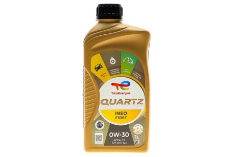 Масло моторное Quartz Ineo First 0W30 (1 Liter) TOTAL 213830