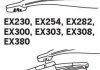 Щетка стеклоочистителя каркасная задняя 300мм ExactFit Rear MINI (R50, R53) (EX303B) Trico EX303 (фото 3)