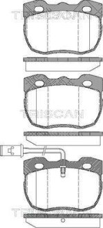 Колодки тормозные передние TRISCAN 811017006