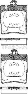 Колодки гальмівні дискові TRISCAN 811023027