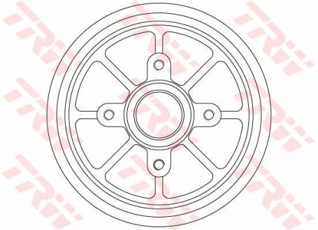 Гальмівний барабан TRW DB4310MR