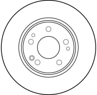 Диск тормозной TRW DF1581 (фото 1)