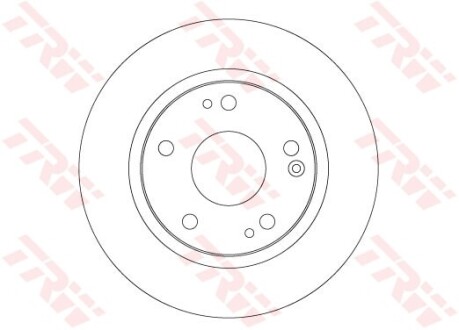 Диск тормозной TRW DF6704
