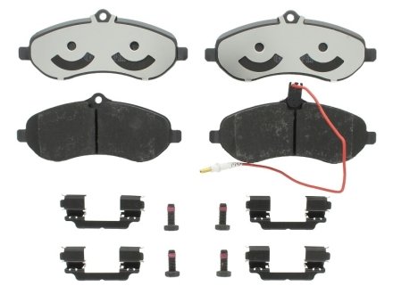 Гальмівні колодки дискові PEUGEOT/CITROEN/FIAT Jumpy/Scudo/Expert "F "07>> TRW GDB1719