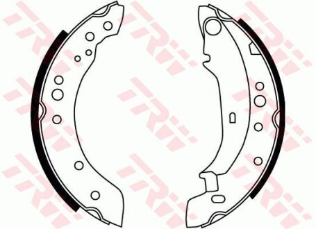 Гальмівна колодка TRW GS8771