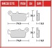 Комплект тормозных колодок TRW MCB575 (фото 1)