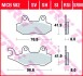 Тормозная колодка (диск) TRW MCB582RSI (фото 2)