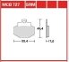 Гальмівні колодки TRW MCB727SRM (фото 1)