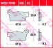 Тормозная колодка (диск) TRW MCB739RSI (фото 2)