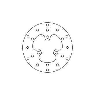 Гальмівний диск TRW MST243