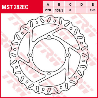 Гальмівний диск TRW MST282EC