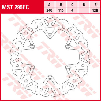 Гальмівний диск TRW MST295EC