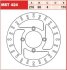 Гальмівний диск TRW MST424 (фото 1)