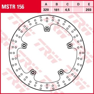 Гальмівний диск TRW MSTR156