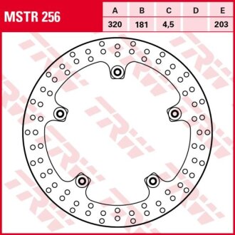 Гальмівний диск TRW MSTR256