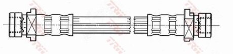 Гальмівний шланг TRW PHA506