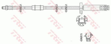 Гальмівний шланг TRW PHB293