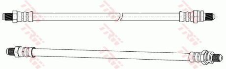Гальмівний шланг TRW PHC280