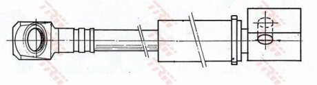 Гальмівний шланг TRW PHD229