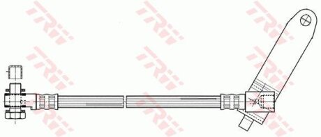 Гальмівний шланг TRW PHD951