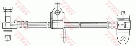 Гальмівний шланг TRW PHD990