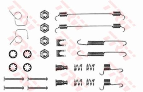 Комплект для монтажу гальмівних колодок TRW SFK105